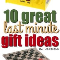 Christmas is just around the corner! If you're like me, there are still a few name to cross off your Christmas gift list, but don't fret! I'm sharing 10 of my favorite Great Last Minute Gift Ideas to help find the perfect present!
