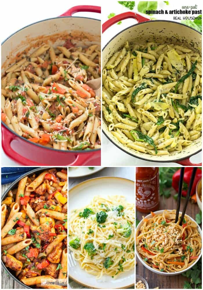 These 25 DINNERS READY IN 20 MINUTES OR LESS will get dinner on the table in a flash for busy weeknights or when dinner time sneaks up on you!