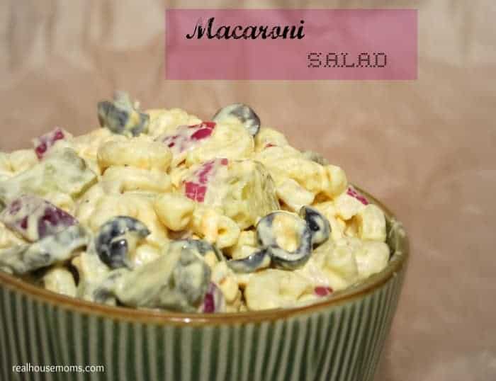 Macaroni Salad in bowl