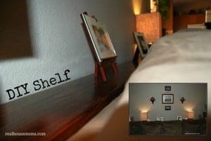 picture in picture of do it yourself shelf