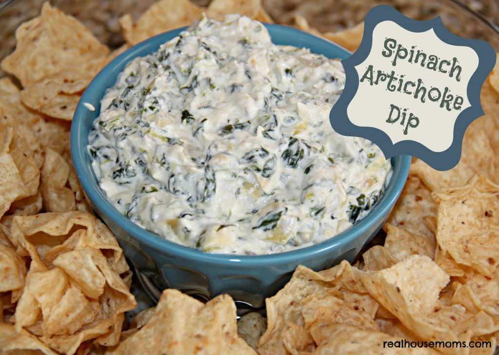 Spinach Artichoke Dip in the Crock Pot