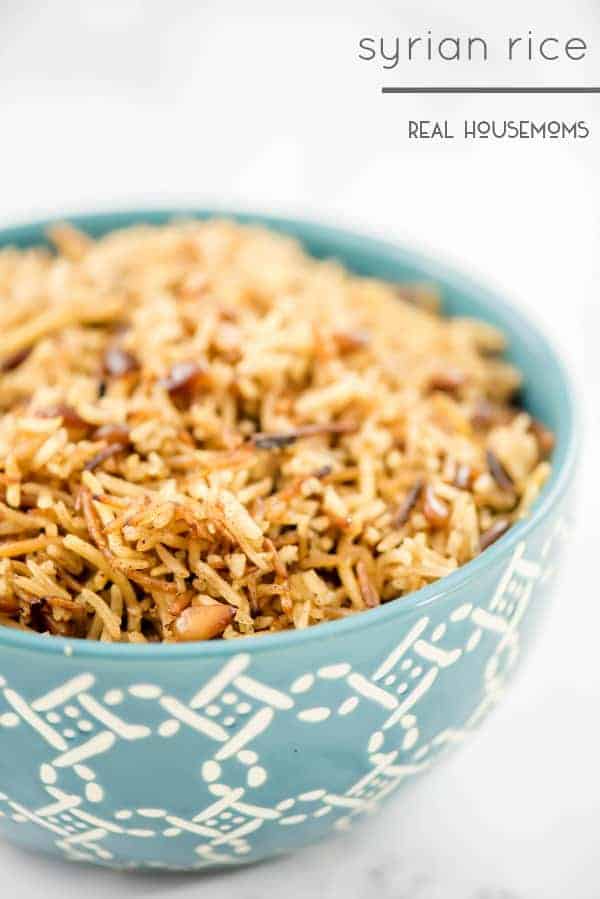 Syrian Rice is a traditional Thanksgiving recipe in my family and it's always a favorite with friends!