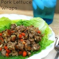 Paleo Pork Lettuce Wraps | Real Housemoms