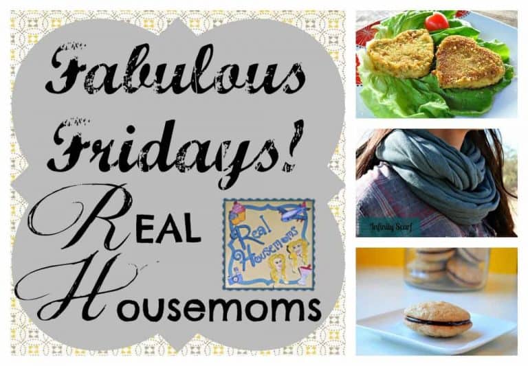 collage of image with heart shaped soybean patties, blue infinity scarf, and ganache filled sugar cookies