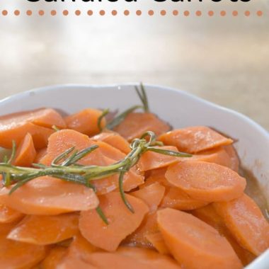 Sliced Cooked Carrots in a Bowl with Glaze