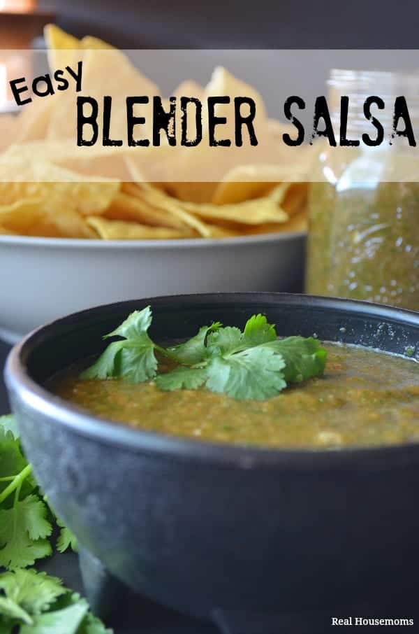 Easy Blender Salsa | Real Housemoms