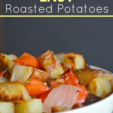 Quick & EASY Roasted Potatoes | Real Housemoms