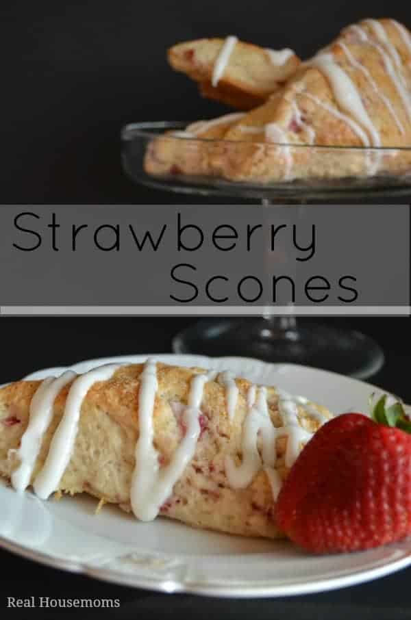 Strawberry Scones 