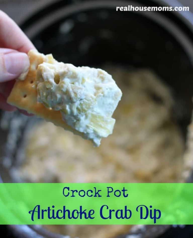 Crock Pot Artichoke Crab Dip