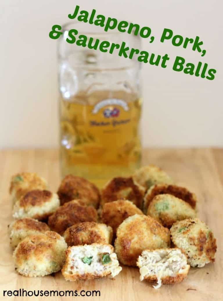 jalapeno, pork, and sauerkraut balls