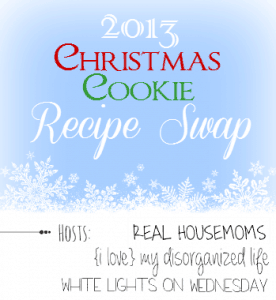 christmas cookie recipe swap image