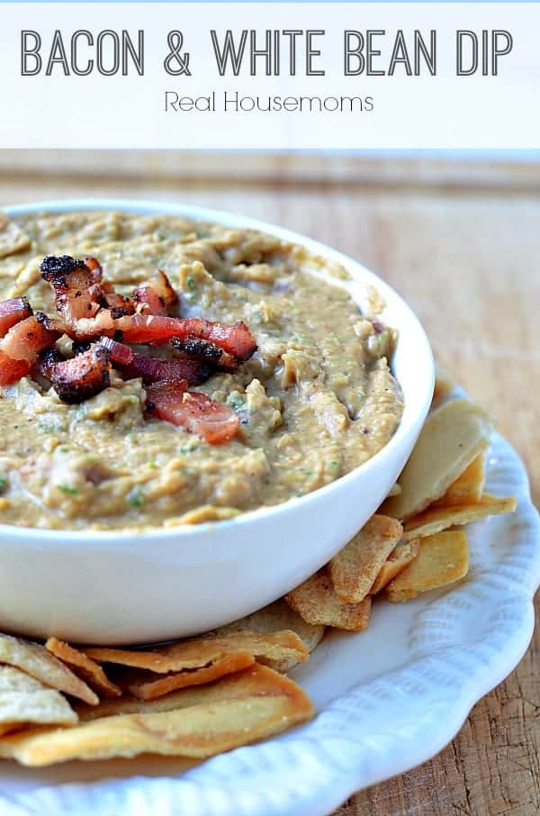 Bacon and White Bean Dip_Real Housemoms