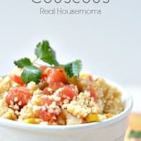 tex mex cous cous in a bowl