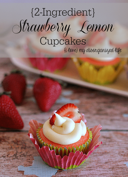 Strawberry Lemon Cupcakes