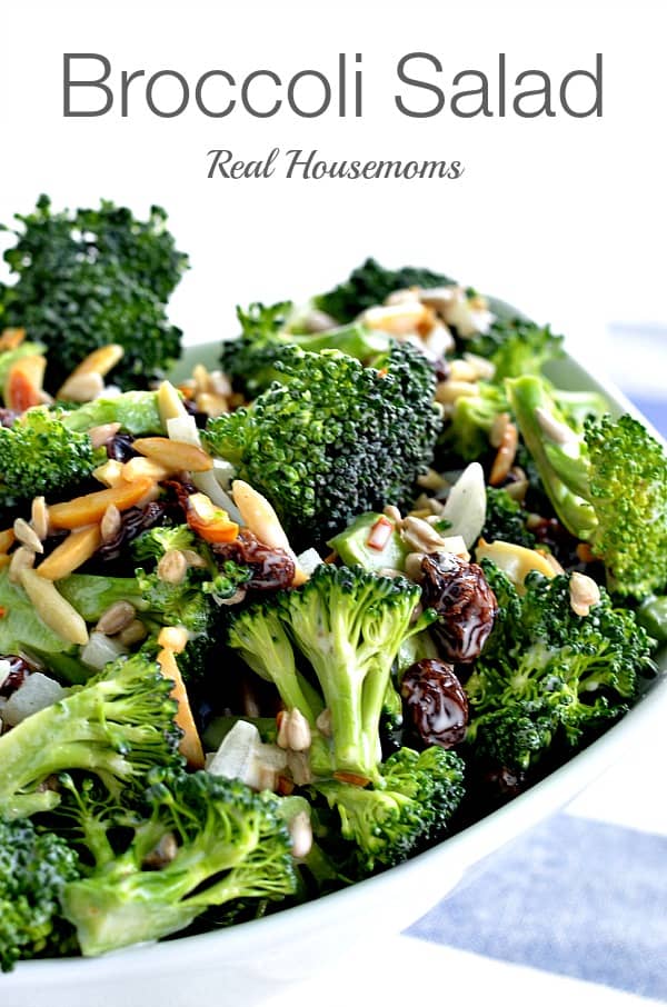 Broccoli Salad Real Housemoms