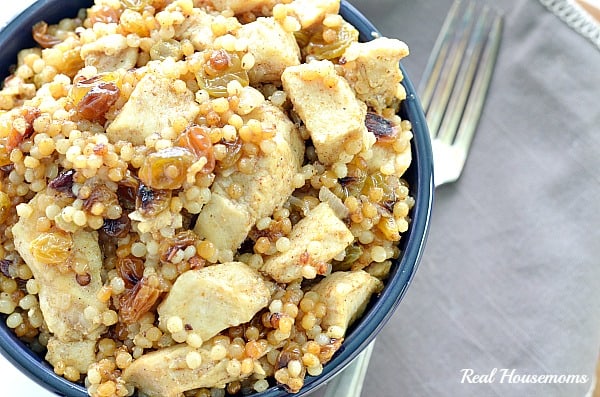 Chicken and Israeli Couscous | Real Housemoms