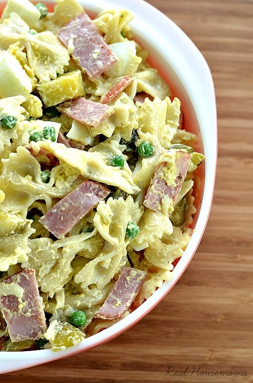 Ham and Cheese Pasta Salad ⋆ Real Housemoms