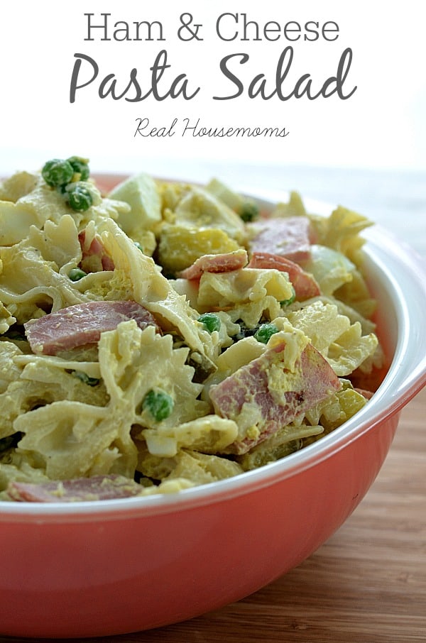 Ham and Cheese Pasta Salad ⋆ Real Housemoms