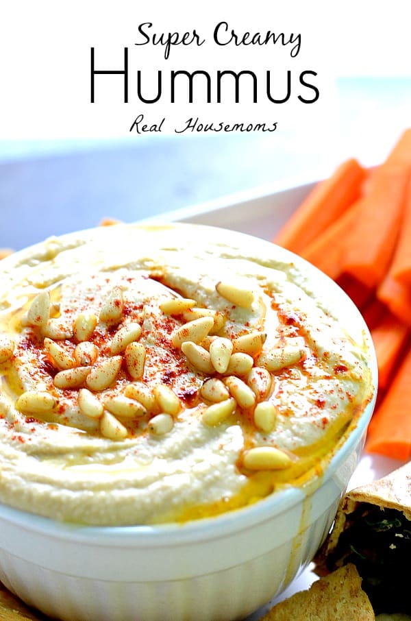 Super Creamy Hummus | Real Housemoms