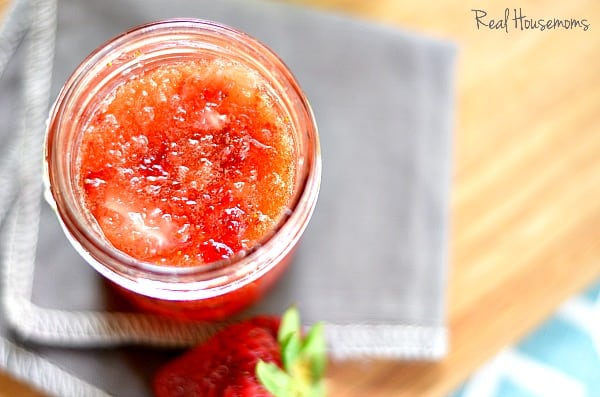 Strawberry and Lime Freezer Jam | Real Housemoms