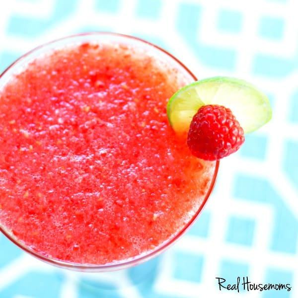 Blended Raspberry Margarita | Real Housemoms