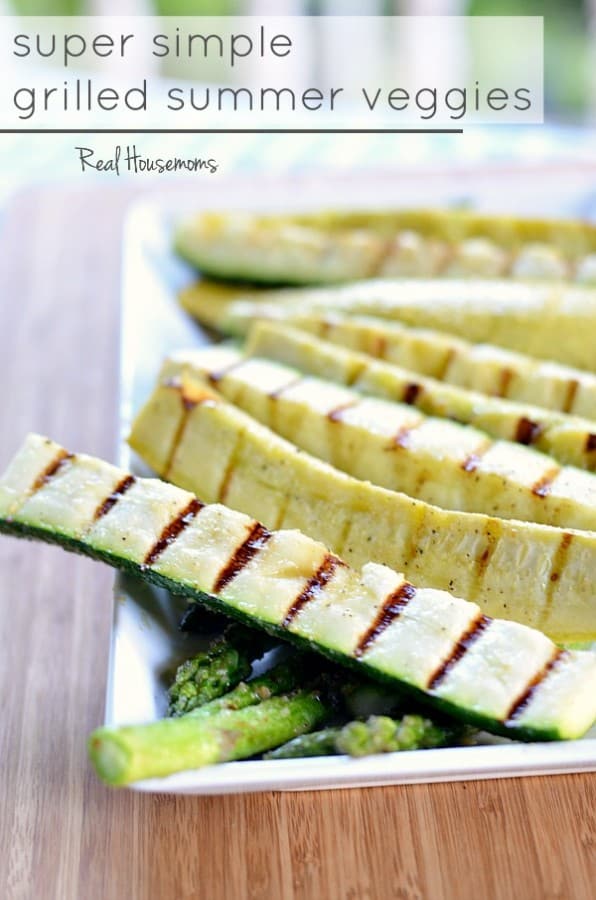 Super Simple Grilled Summer Veggies ⋆ Real Housemoms