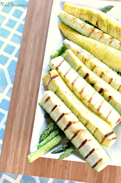 Super Simple Grilled Summer Veggies | Real Housemoms