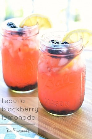 Tequila Blackberry Lemonade | Real Housemoms