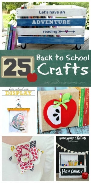 25 Back to School Crafts ⋆ Real Housemoms