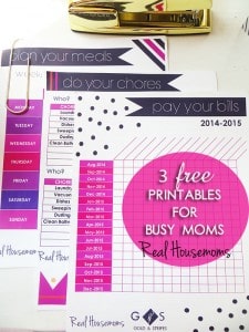 Free Printables for Busy Moms
