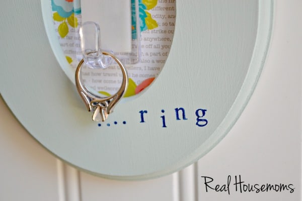 Do It Yourself Engagement Ring Holder | Real Housemoms