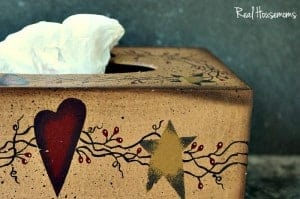 How to make a plastic bag holder wooden tissue box