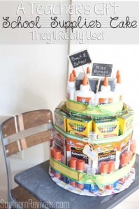 School Supplies “Cake”