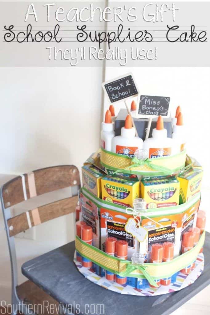 School Supplies “Cake”