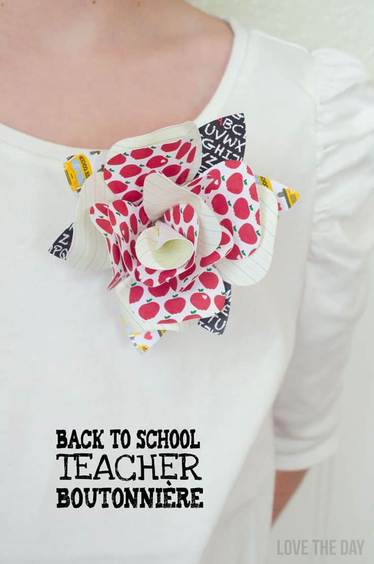 Teacher Boutonnières
