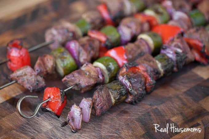 Sirloin Shish Kabobs ⋆ Real Housemoms