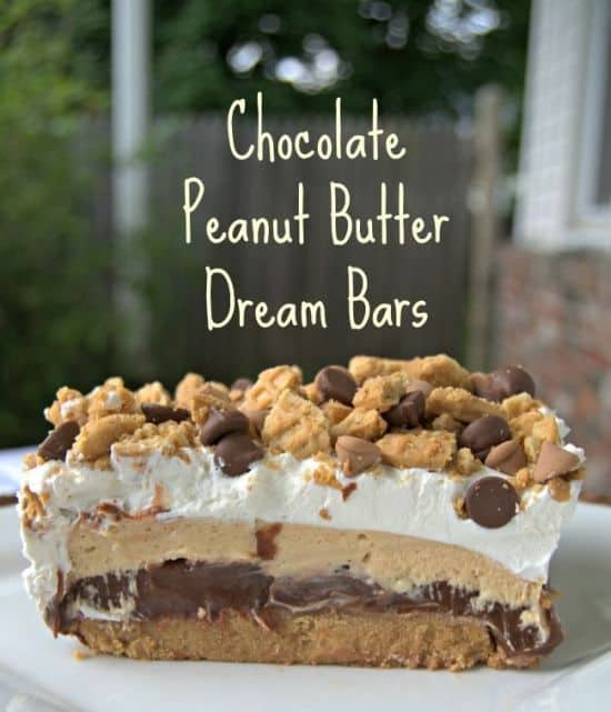 Chocolate Peanut Butter Dream Bars