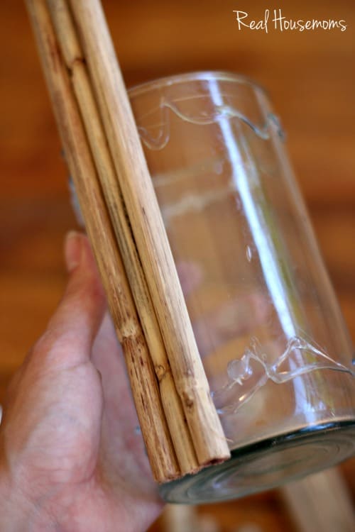 DIY Twig Vase | Real Housemoms