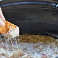 Crock Pot Cheesy Bacon Onion Dip | Real Housemoms