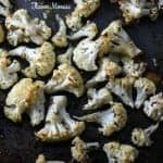 Garlic and Parmesan Roasted Cauliflower