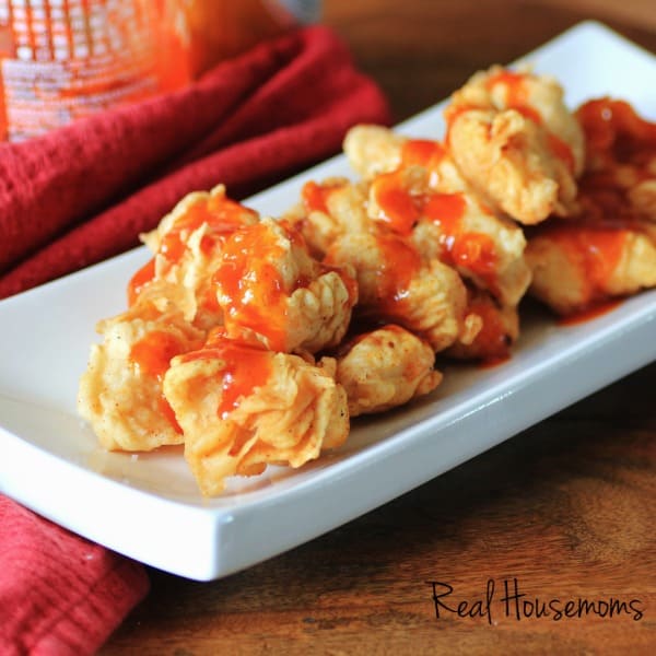 Honey Sriracha Chicken Nuggets | Real Housemoms