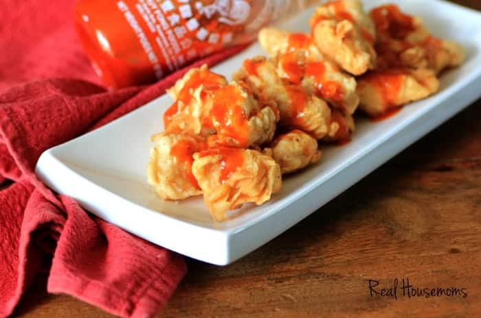 Honey Sriracha Chicken Nuggets by Noshing With The Nolands
