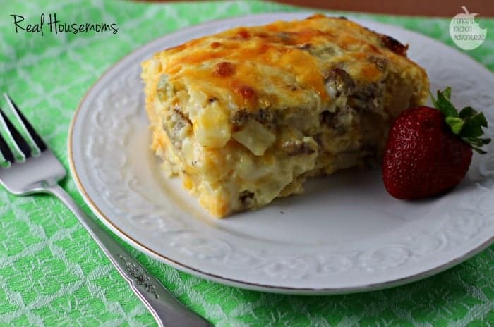 Easy Cheesy Southwest Breakfast Casserole-Recipe-Real Housemoms