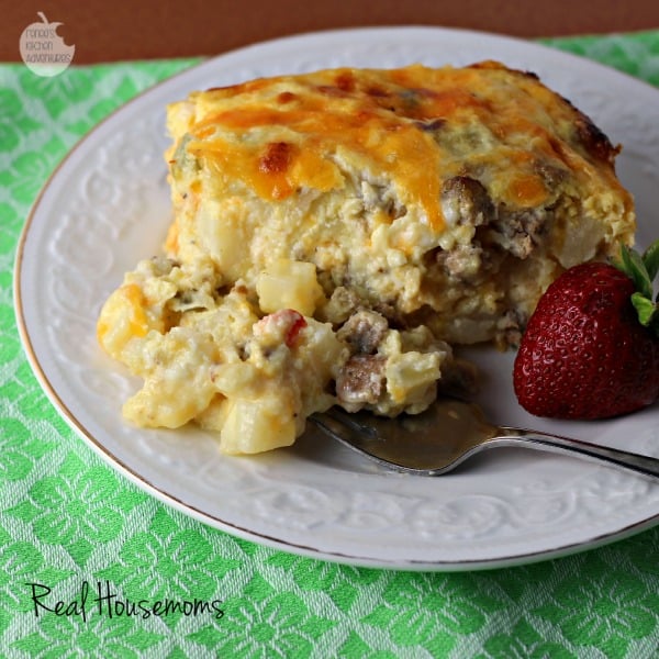 Easy Cheesy Southwest Breakfast Casserole-recipe-real Housemoms