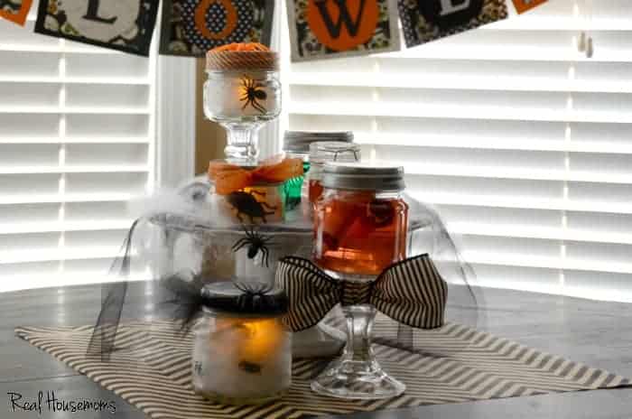 Halloween Specimen Jar Centerpiece | Real Housemoms