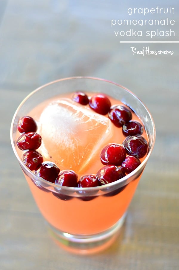 Grapefruit Pomegranate Vodka Splash_Real Housemoms