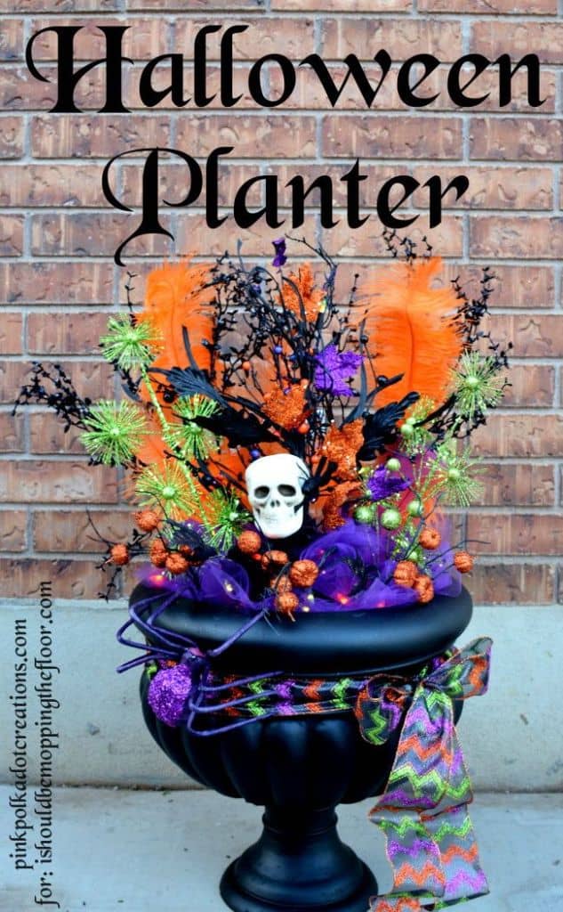 Halloween Planter
