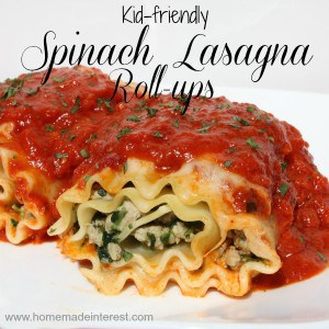 Spinach Lasagna Roll-ups são uma óptima maneira de conseguir que os seus filhos comam os seus vegetais, e a melhor parte é que os adultos também os adoram.