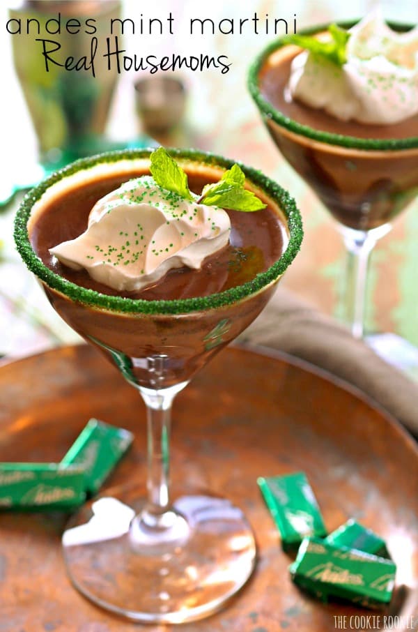 Andes Mint Martini | Real Housemoms