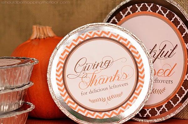 Free Printable Thanksgiving Placecards | Real Housemoms